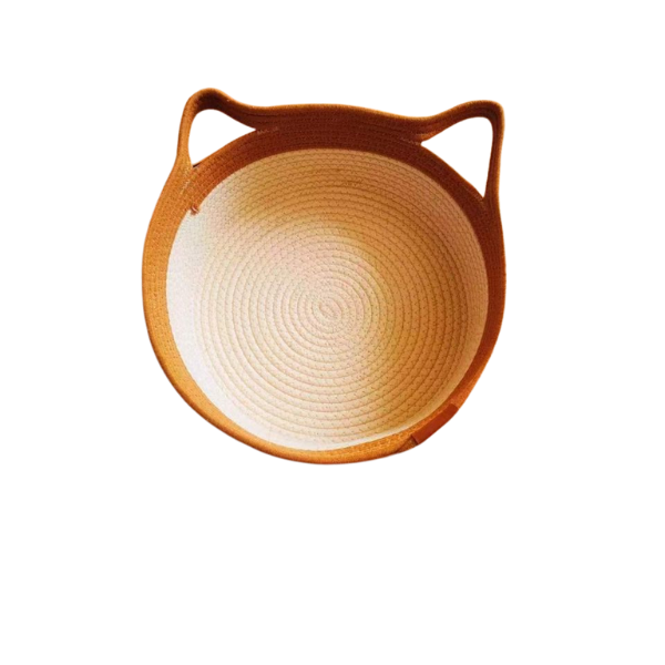 Cama para Gatos con Cuerda de Algodón